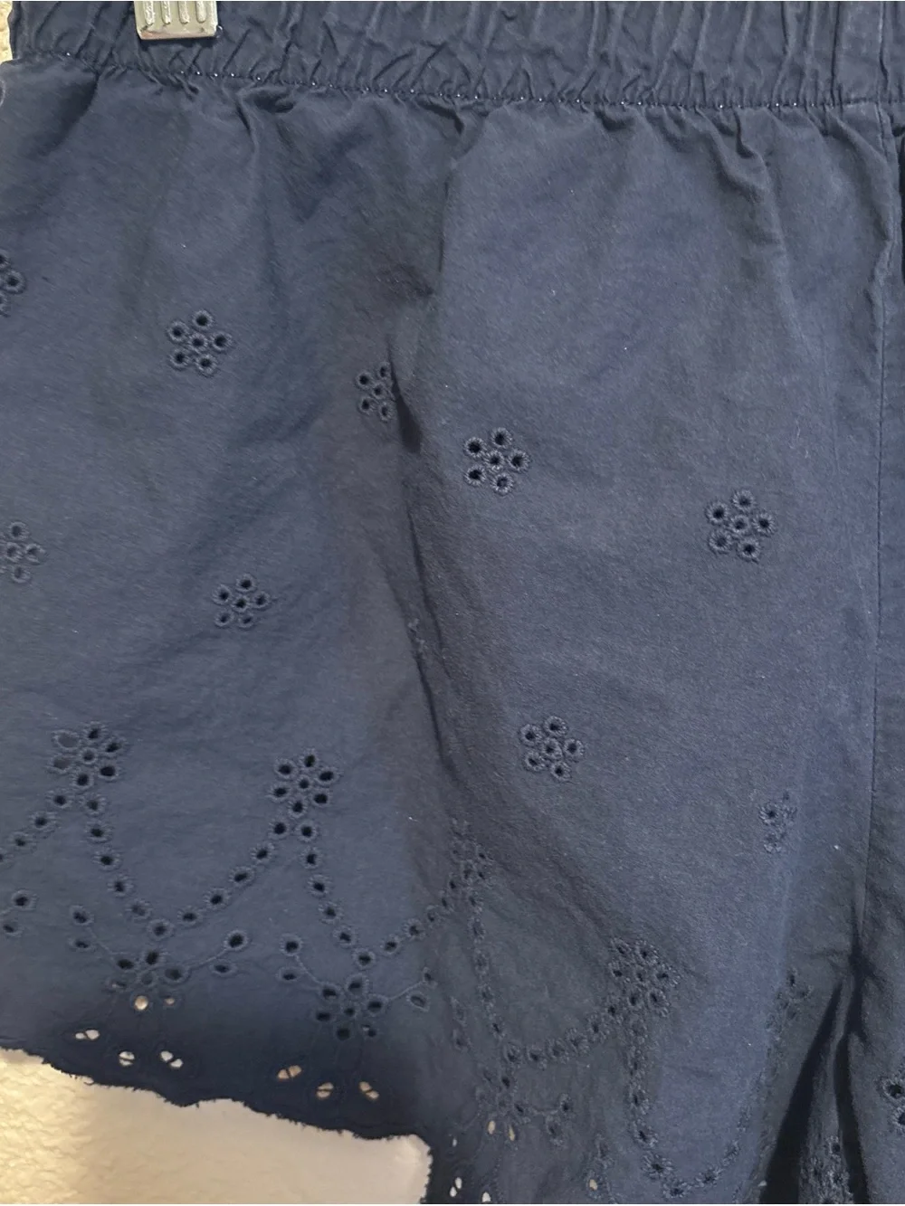 Y2K Gilly Hicks eyelet detail Sleep Shorts - Picture 4 of 6